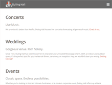 Tablet Screenshot of dulinghall.com